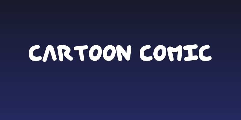 Cartoon Comic Social Header