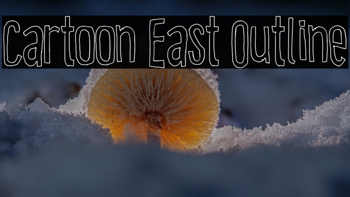 Cartoon East Outline Example 2