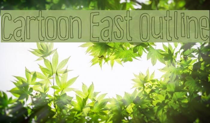 Cartoon East Outline Fuentes examples