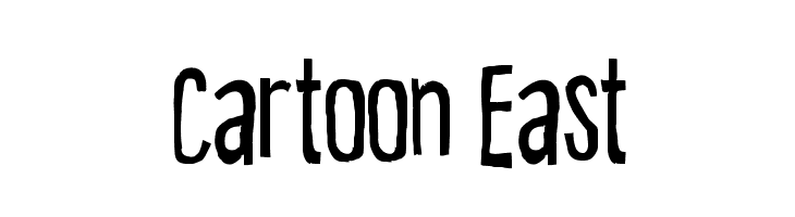 Cartoon East Fonte