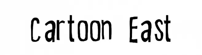 Cartoon East  Descarca Fonturi Gratis