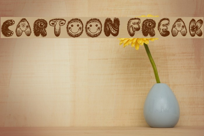 Cartoon Freak Font examples