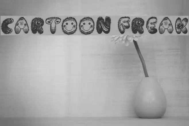 Cartoon Freak Caratteri examples