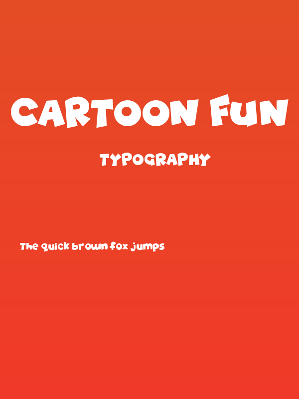 Cartoon Fun Poster
