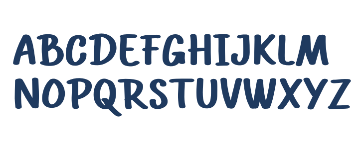 Cartoon Gresik Uppercase