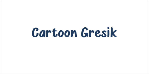 Cartoon Gresik Logo