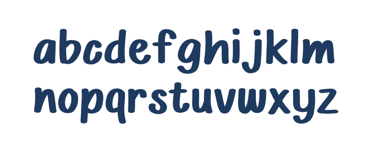 Cartoon Gresik Lowercase