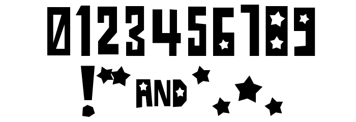 Cartoon Idol Font OTHER CHARS