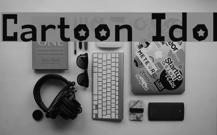 Cartoon Idol Font examples