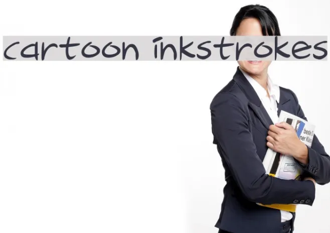 Cartoon Inkstrokes Example 1