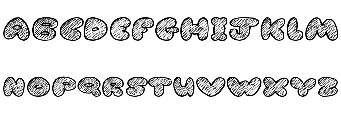 Cartoon Madness Font LOWERCASE