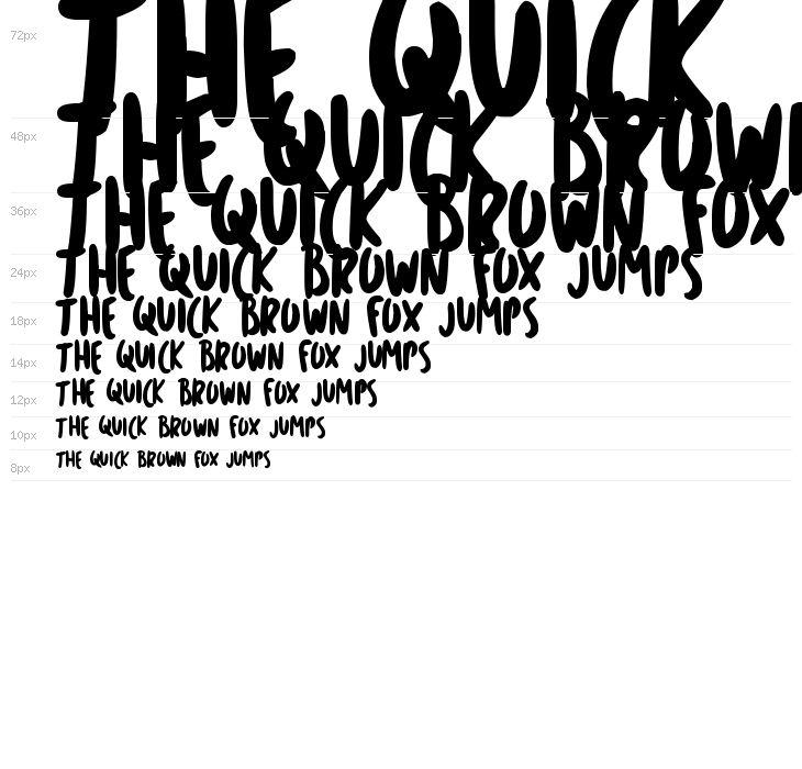 Cartoon Marker Waterfall