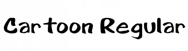 Cartoon Regular  Fuentes Gratis Descargar