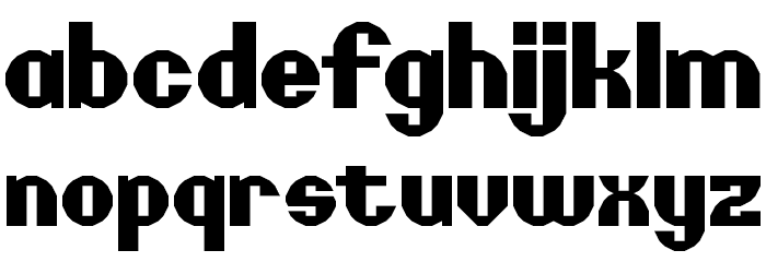 Cartoon Riot Regular Font LOWERCASE