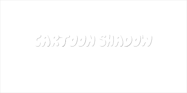Cartoon Shadow Logo