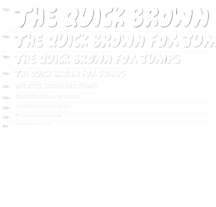 Cartoon Shadow Waterfall