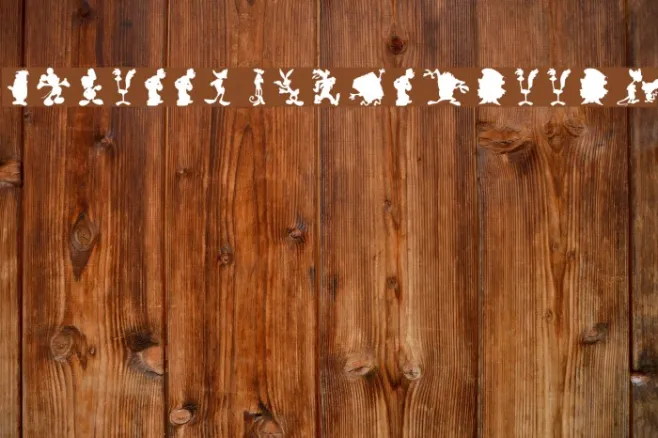 Cartoon Silhouettes Example 3