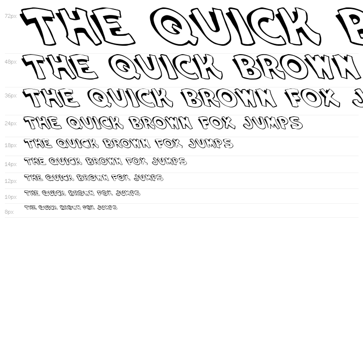 Cartoon Slant 1 Waterfall