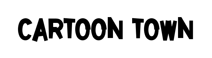 Cartoon Town  Descarca Fonturi Gratis