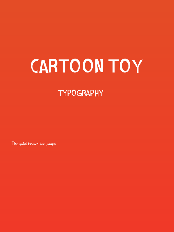 Cartoon Toy Poster