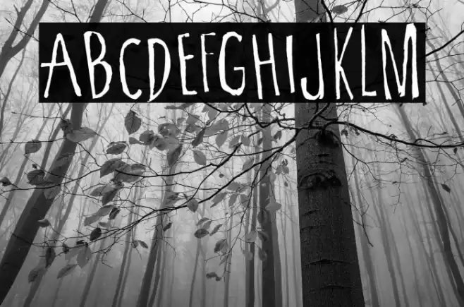 Cartoon Tunes Flat Font examples