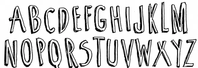 Cartoon  Tunes Font UPPERCASE