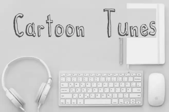 Cartoon  Tunes Font examples