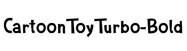 CartoonToyTurbo-Bold  नि: शुल्क फ़ॉन्ट्स डाउनलोड
