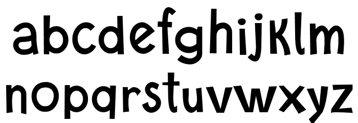 CartoonToyTurbo Font LOWERCASE