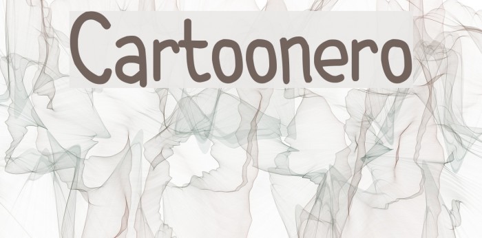 Cartoonero Font examples