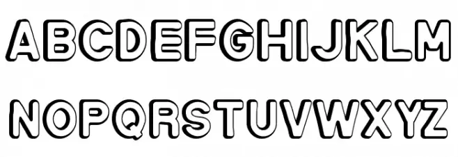 Cartoonery Demo Шрифта ВЕРХНИЙ