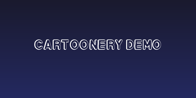 Cartoonery Demo Social Header