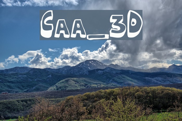 Cartoonia_3D Caratteri examples