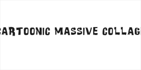 Cartoonic Massive Collage Logo