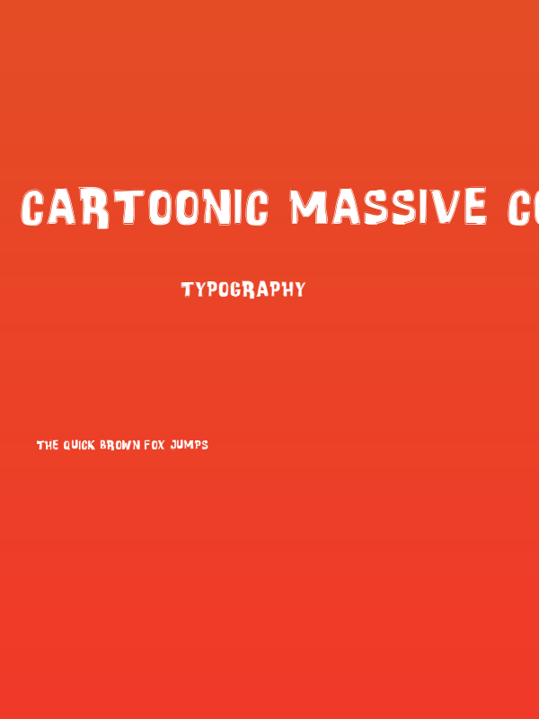 Cartoonic Massive Collage Poster