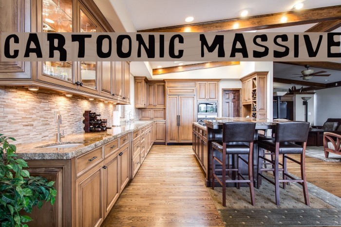 Cartoonic Massive Font examples