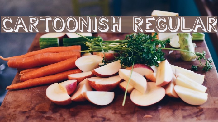 Cartoonish Regular Font examples