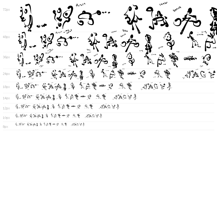 Cartoons Abstract ExtraBlack Waterfall