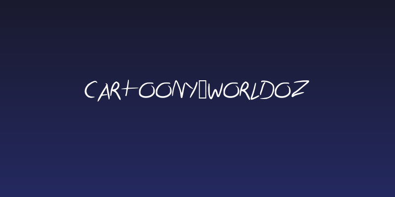 Cartoony_Worldoz Social Header
