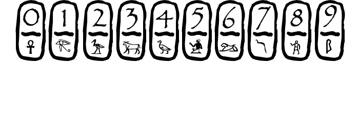 Cartouche Font OTHER CHARS
