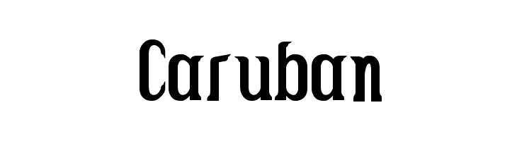 Caruban  Descarca Fonturi Gratis