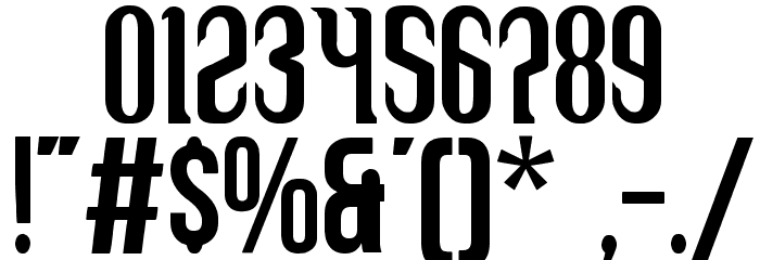 Caruban Font OTHER CHARS