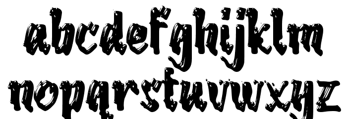 Carut Font LOWERCASE