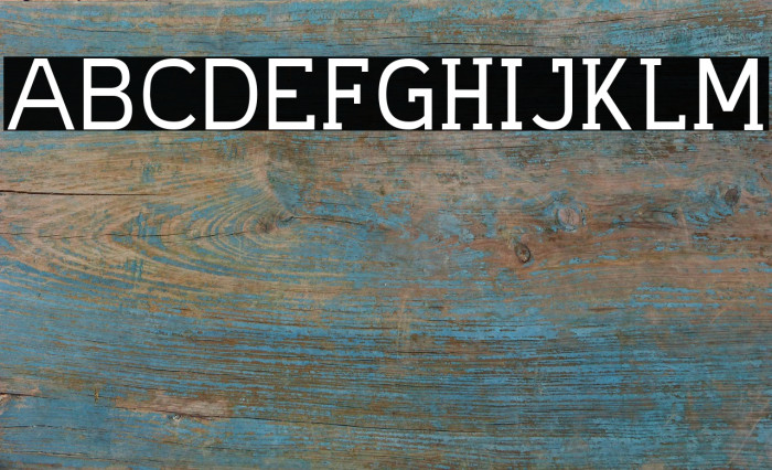 Carved Rock Regular Font examples