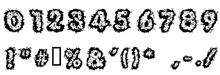 Carvings Font OTHER CHARS