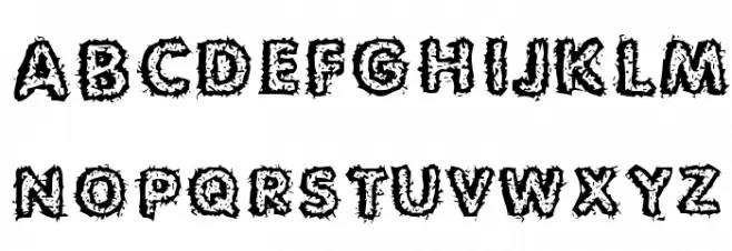 Carvings Шрифта ВЕРХНИЙ
