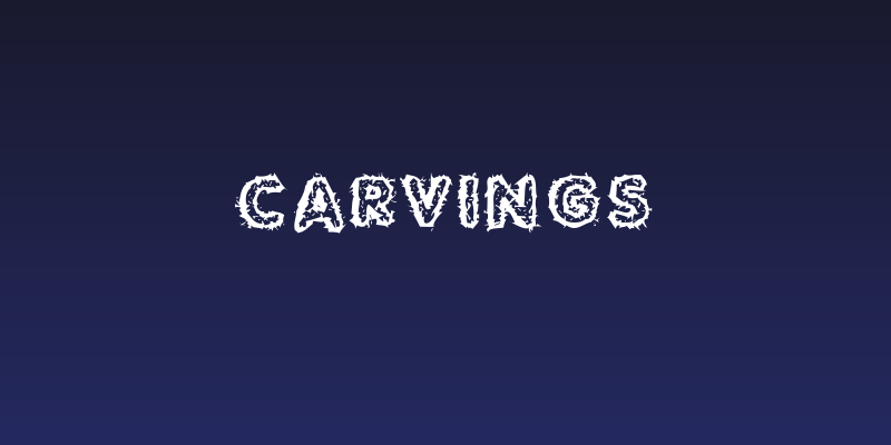 Carvings Social Header