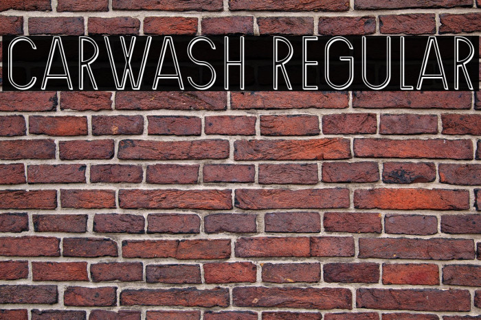 Carwash Regular Example 2