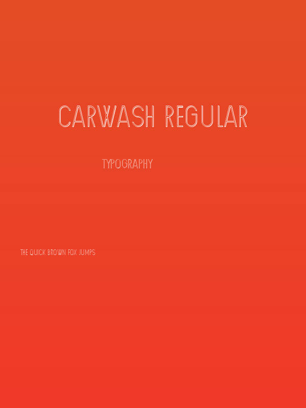 Carwash Regular Poster