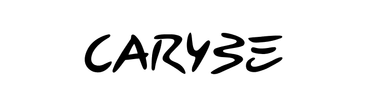 Carybe  Скачать бесплатные шрифты